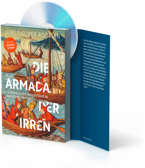 Jens Fischer Rodrian „Die Armada der Irren“ (Buch mit Musik-CD) – Bild 2