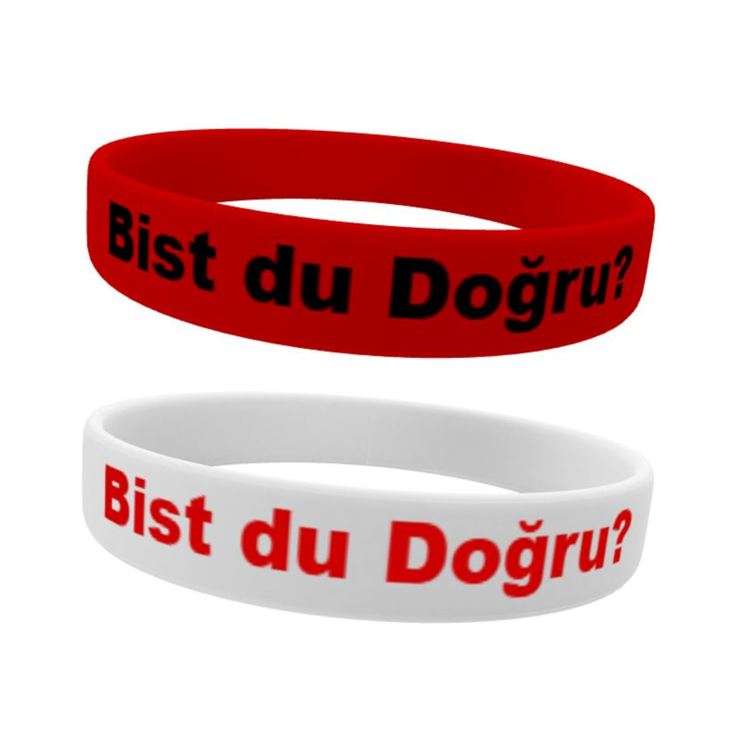 Silikonarmband „Doğru“